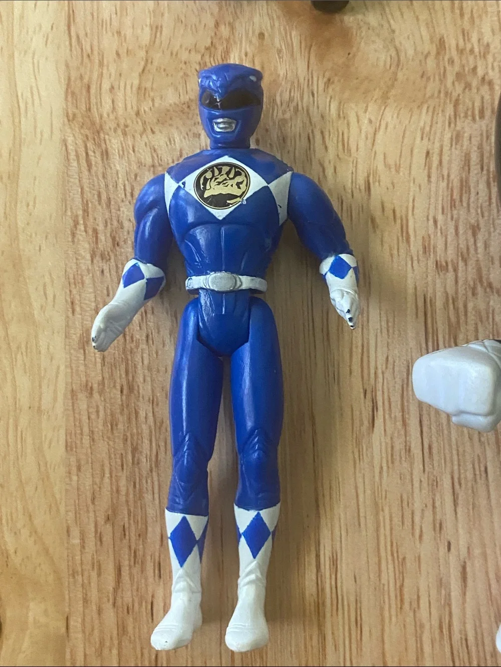 Power Ranger Blue and Black Action Figure Bundle